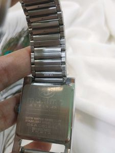 Silver Maxima Stainless Steel Watch