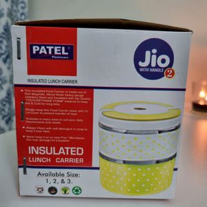 Insulated Lunch Carrier With Handle
