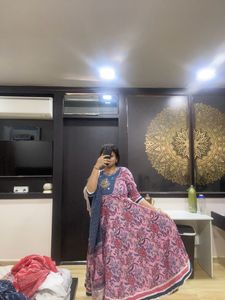 Anarkali Cotton Kurta