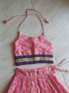Stylish Pink Lehanga 💕 💗 😍