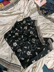 Elegant Saree with Designer Blouse