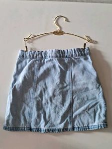Zara Denim Skirt Girls
