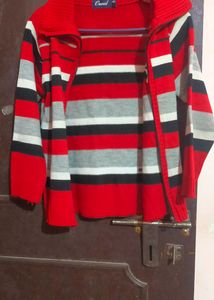 Front Open Sweat Jacket
