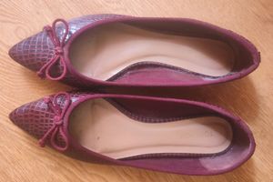 Pointed Toes Flats With Bow