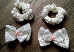 Lace Hair Accessories Set