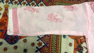 Light Pink Chikankari Cotton Suit Soft Set Elegant
