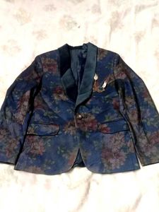 Floral Print Blazer