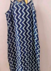 Stylish Blue Print Kurta