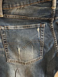 Distressed Denim Jeans