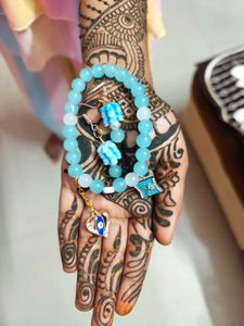 Beaded Bracelet &amp; Earring Set