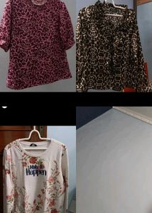 Set Of 3 Tops Brand Sassafras, Uptownie ,