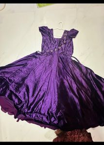 Purple Party Gown 😃
