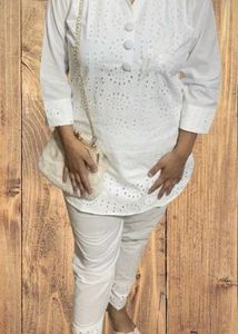 Beautiful White Cord Set