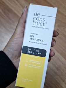 Deconstruct Sunscreen For Oily Skin
