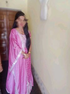 beautiful  pink 3 piece dress