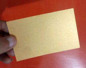 100 Thankyou cards Premium Quality Gold Edition
