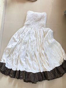 Elegant Off-White long skirt