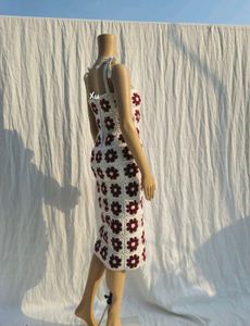 Crochet African Flower Grannysquare Dress