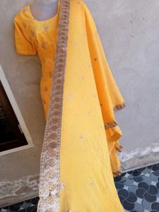 Yellow Salwar Suit