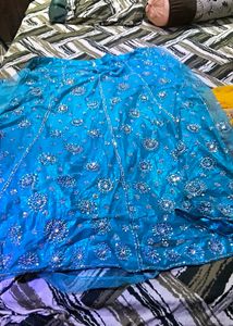 Blue Lehenga Choli Set