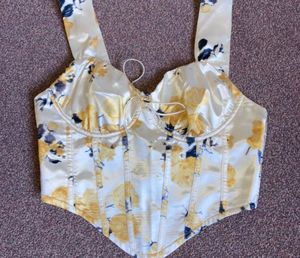 Floral Corset Top In Size Xs And S
