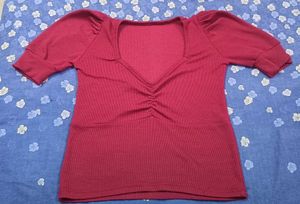 Maroon Top
