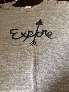 Explore Graphic Print Top