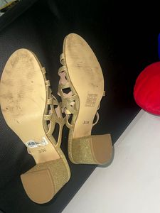 Carlton London Gold Heels