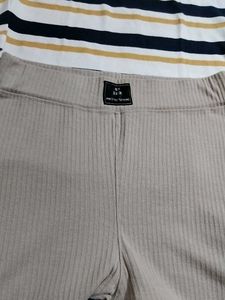 Combo Of Imported Fabric Top N Jagging