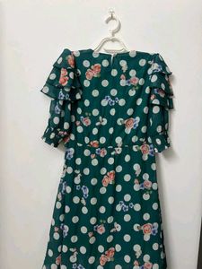 Floral Polka Dot Dress