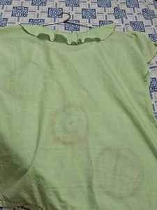 Cute Green   Non Branded  Top