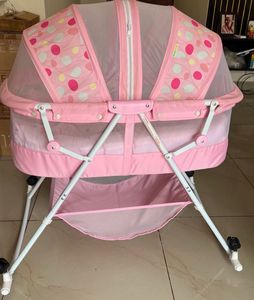 Pink Baby Bassinet