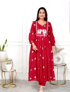 New/Unused Jaipuri Print Kurta Set