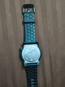Fastrack Black Analog Watch