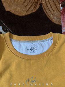 Mustard Crewneck Sweatshirt