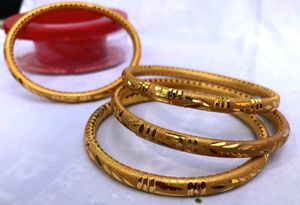 Artificial Golden Bangles | 100%New | High Quality