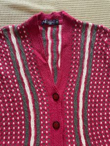 Womens Buttoned Sweater