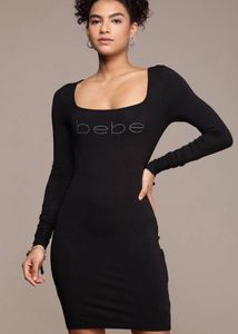 Bebe Black Bodycon Dress
