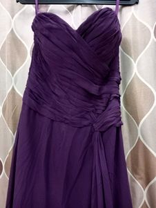 Amazing Gown With Front Slit