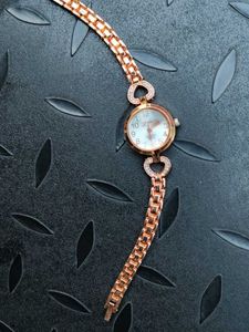 Rose Gold New Ladies Watch