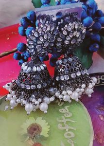 Statement Jhumka Earrings