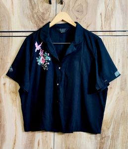Black  Shirt Size-46