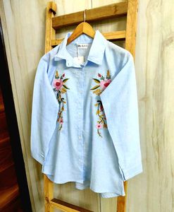 Embroidery Work Cotton  Shirt Size-36