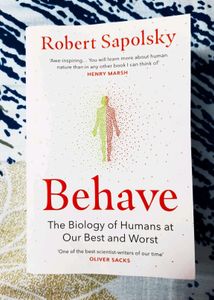 🆕 Behave Book Paperback By Robert Sapolsky