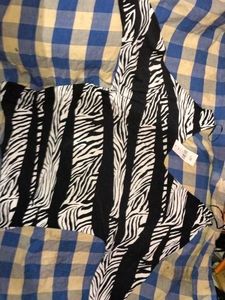 Zebra Print Top