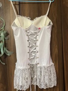 White Lace Camisole Slip