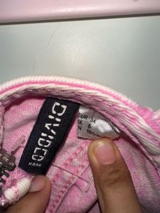 H&amp;M Denim Pink Dress