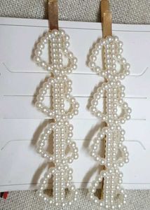 Pearl Hair Clips (Set of 2)