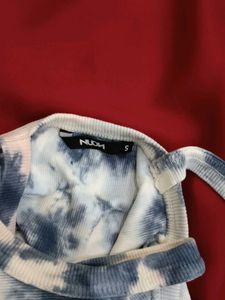 Tie-Dye ribbed Women tank top