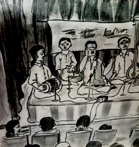 Kacheri - Cartoon Drawing / Sketch / Painting